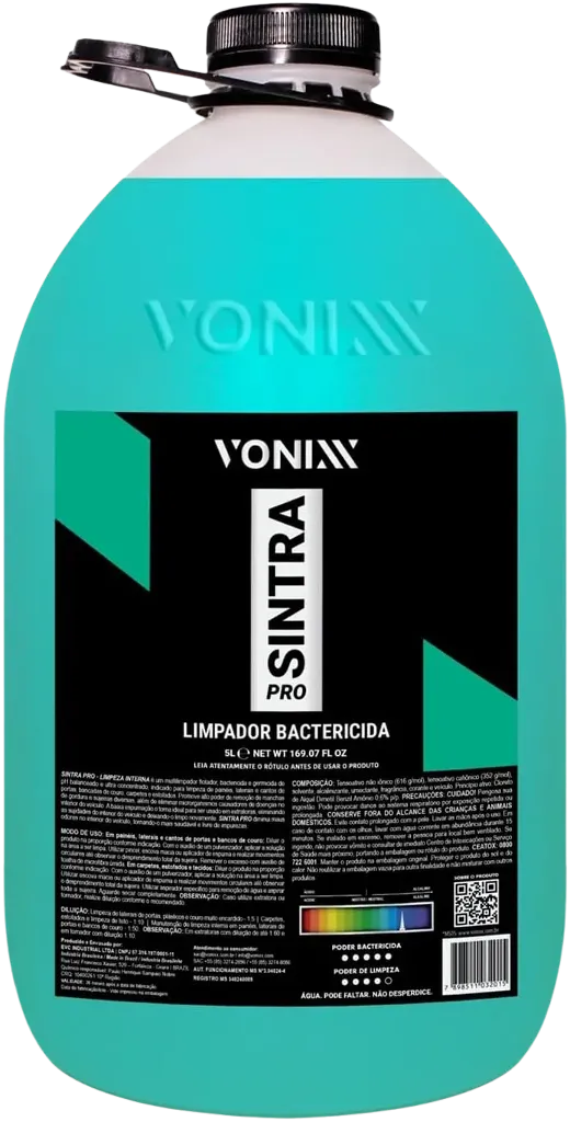 Vonixx Sintra Pro Limpiador de Interiores 5 L